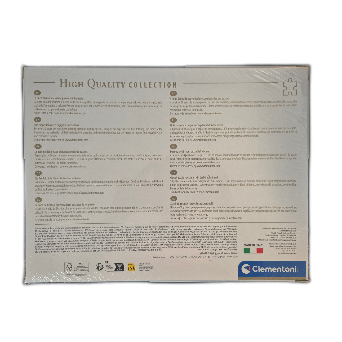 Clementoni Puzzle One Piece 1000 Teile