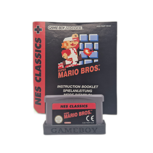 Super Mario Bros NES Classics +  Anleitung - Gameboy Advance
