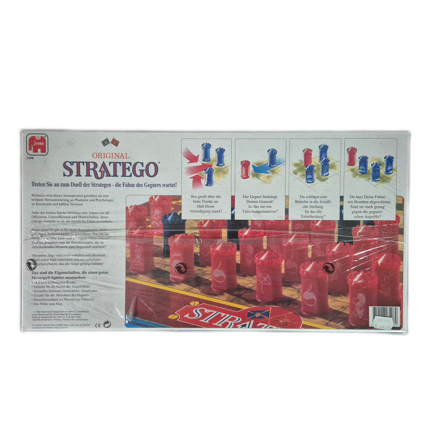 Jumbo Original Stratego 3498 aus 1992 - NEU und OVP