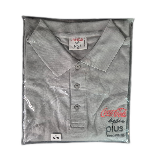 Coca Cola Poloshirt Größe M grau