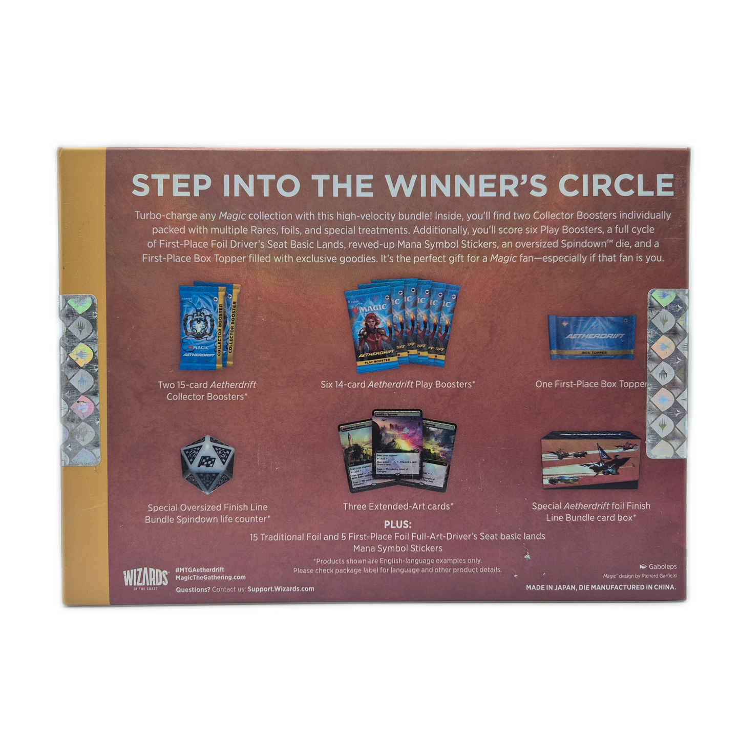Magic The Gathering Finish Line Bundle - Aetherdrift englisch