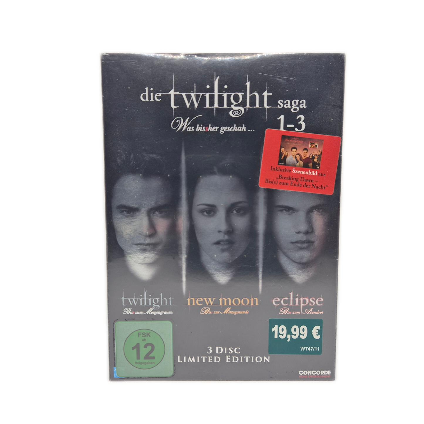 Die Twilight Saga 1-3 Was bissher geschah Limited Edition – DVD - neu