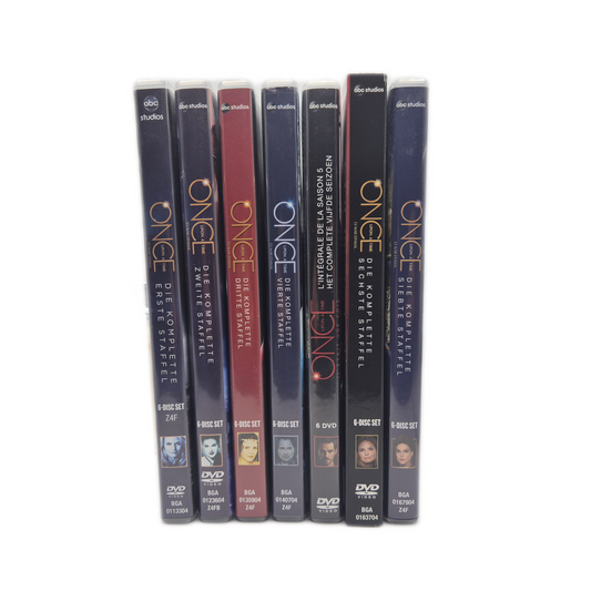 Once Upon a Time komplette Serie Staffel 1-7 – DVD - (Staffel 5 Englisch)