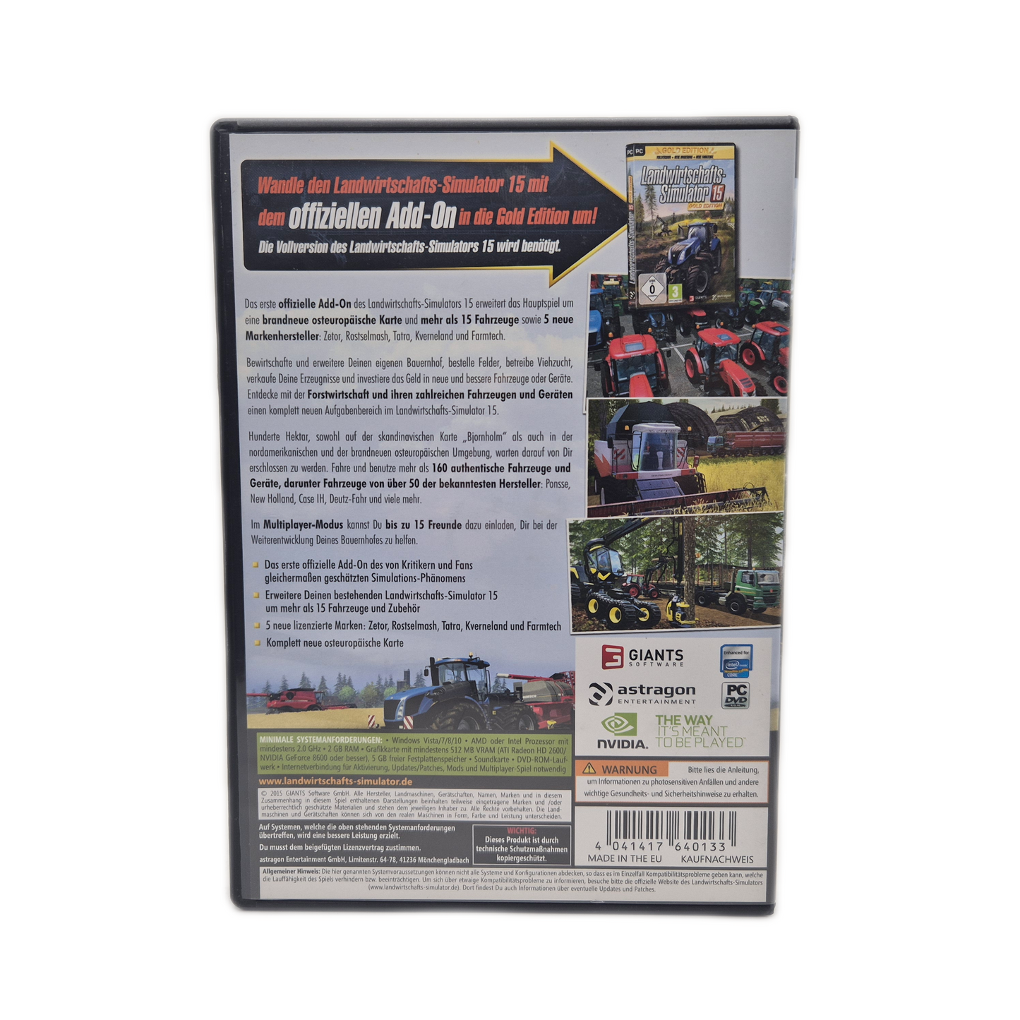 Landwirtschafts Simulator 15 + Offizielles Add-On – PC
