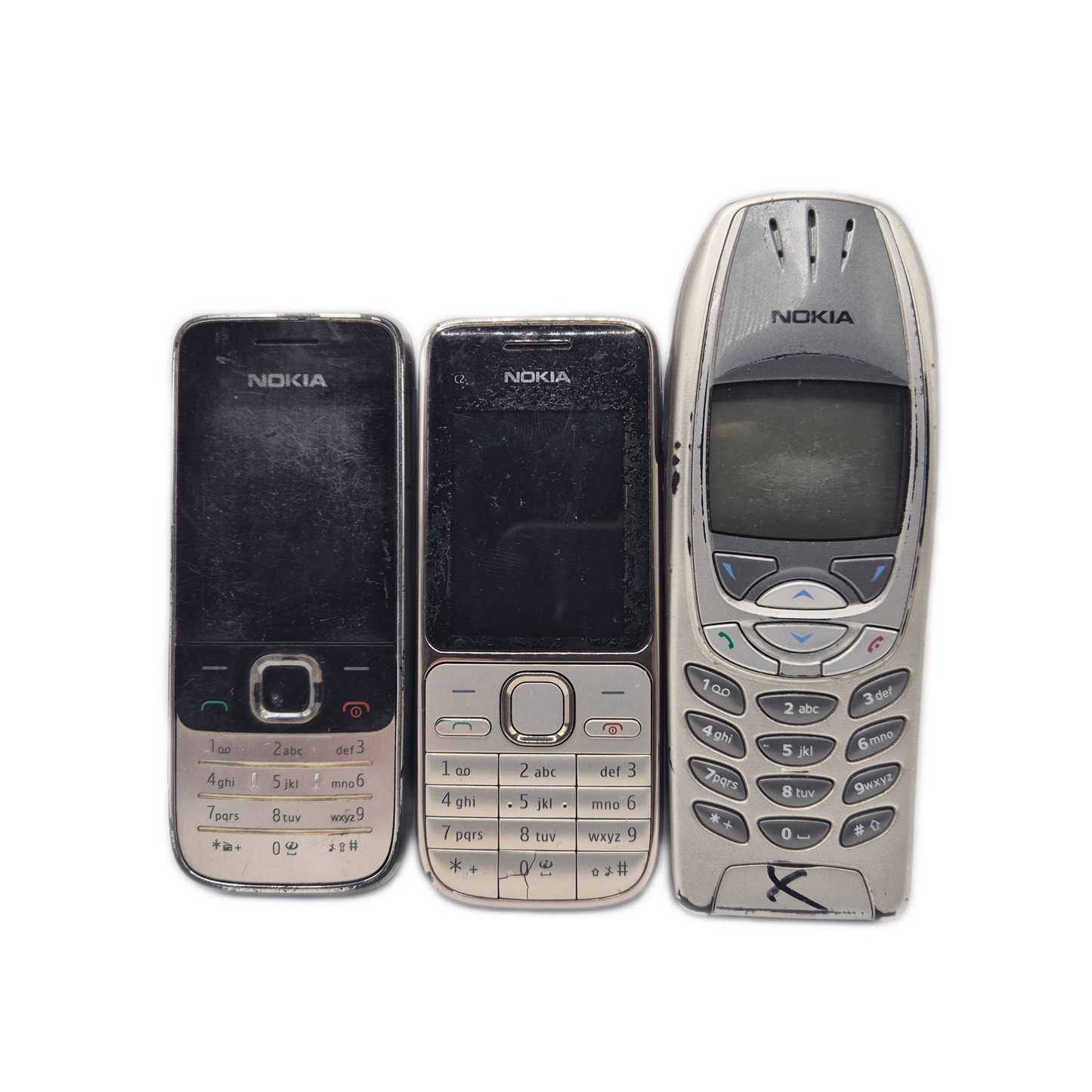 Nokia Handy Sammlung (6 Stück) - ungetestet