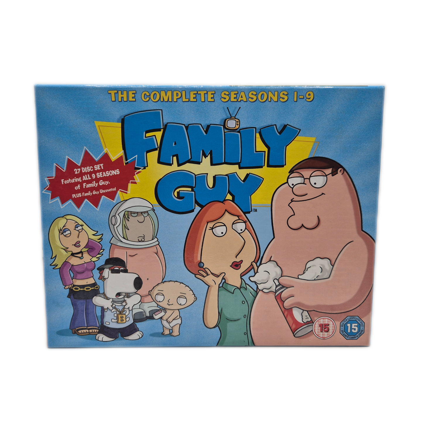 Family Guy Staffel 1-9 Englisch – DVD