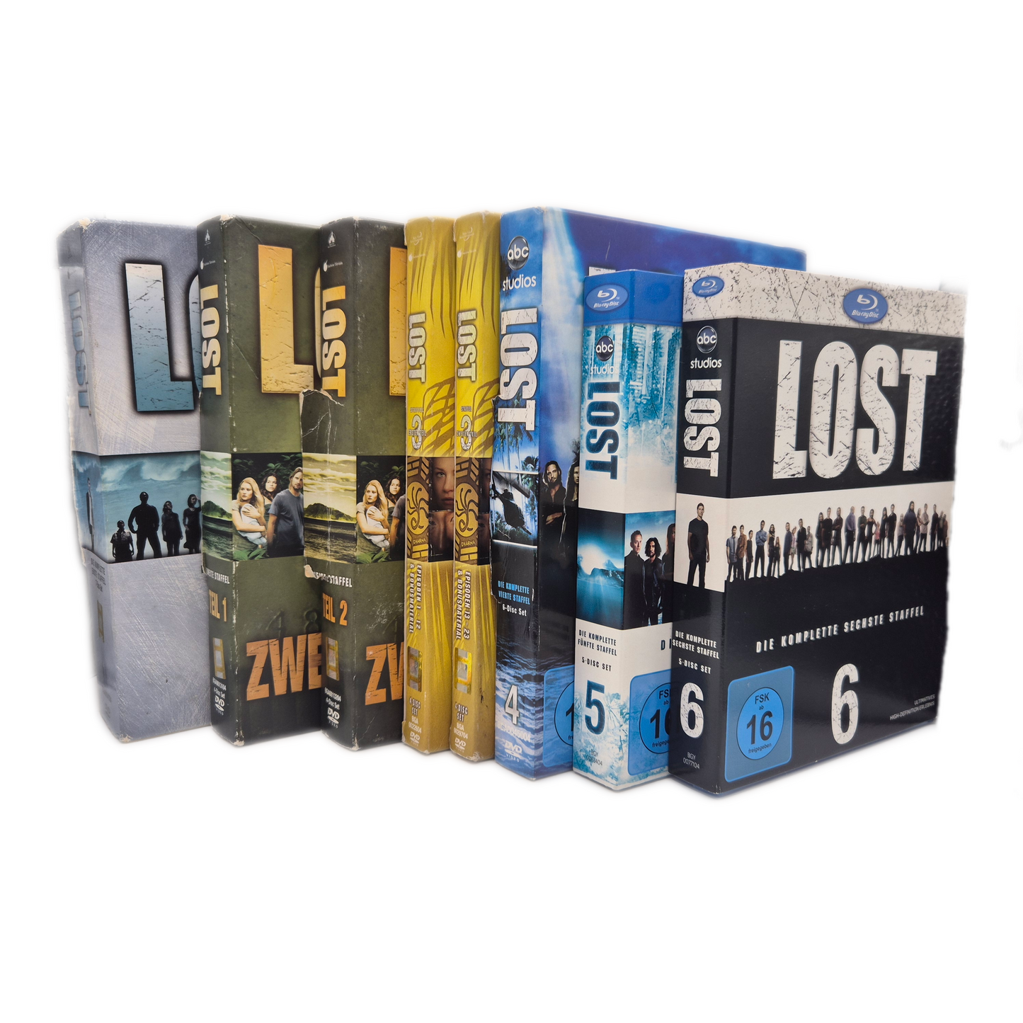 Lost Staffel 1–6 Komplette Serie – DVD
