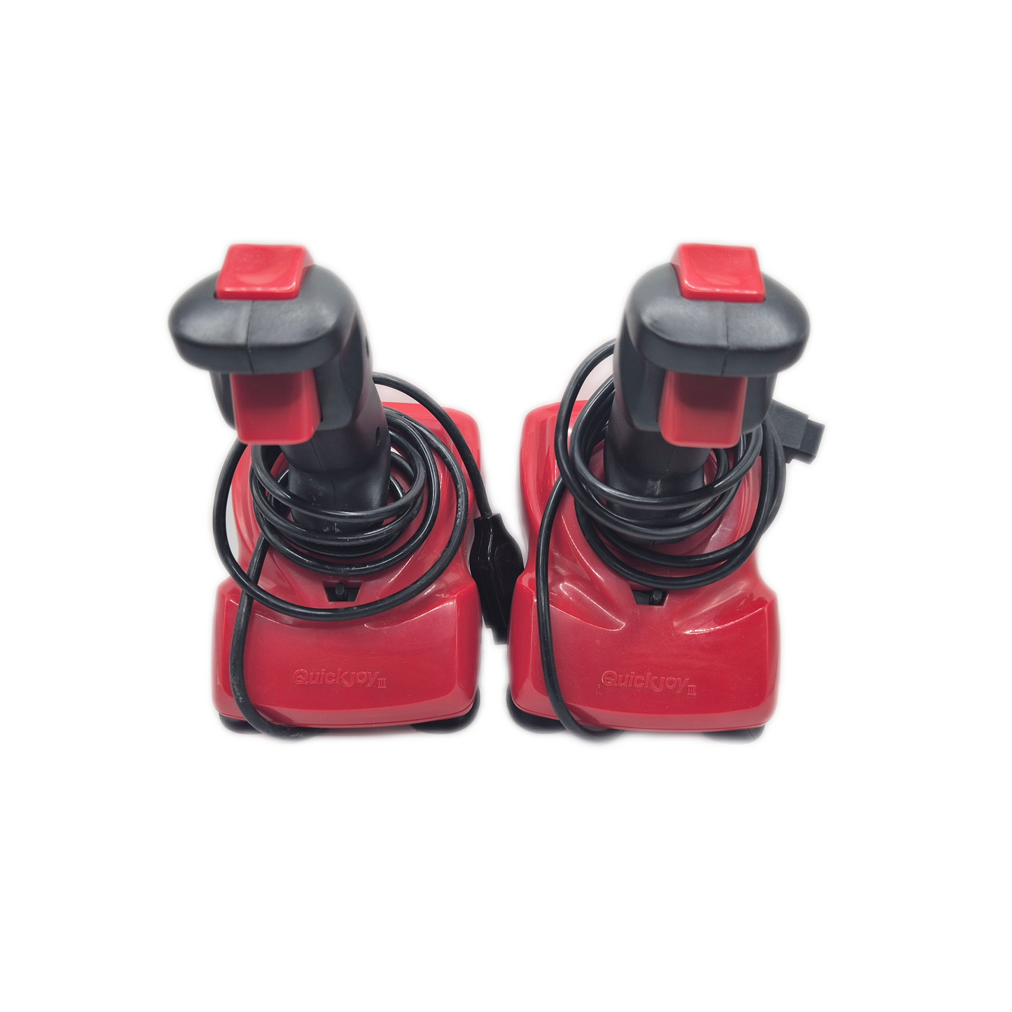 2x Joystick Quickjoy III Supercharger Commodore Amiga Atari