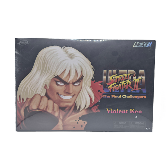 Ultra Street Fighter II: The Final Challengers Violent Ken Next Level JADA Toys