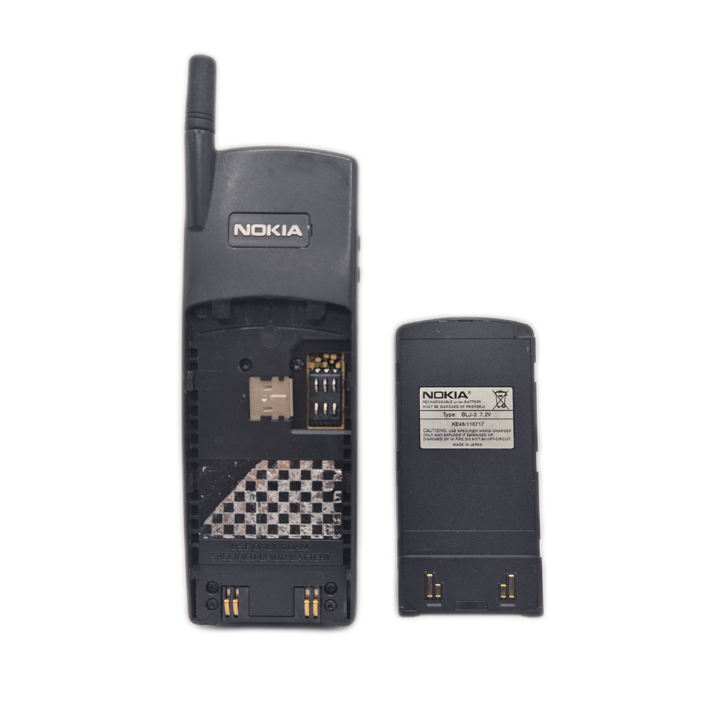 Nokia 8110 NHE-6BX Banane Handy grau - ungetestet