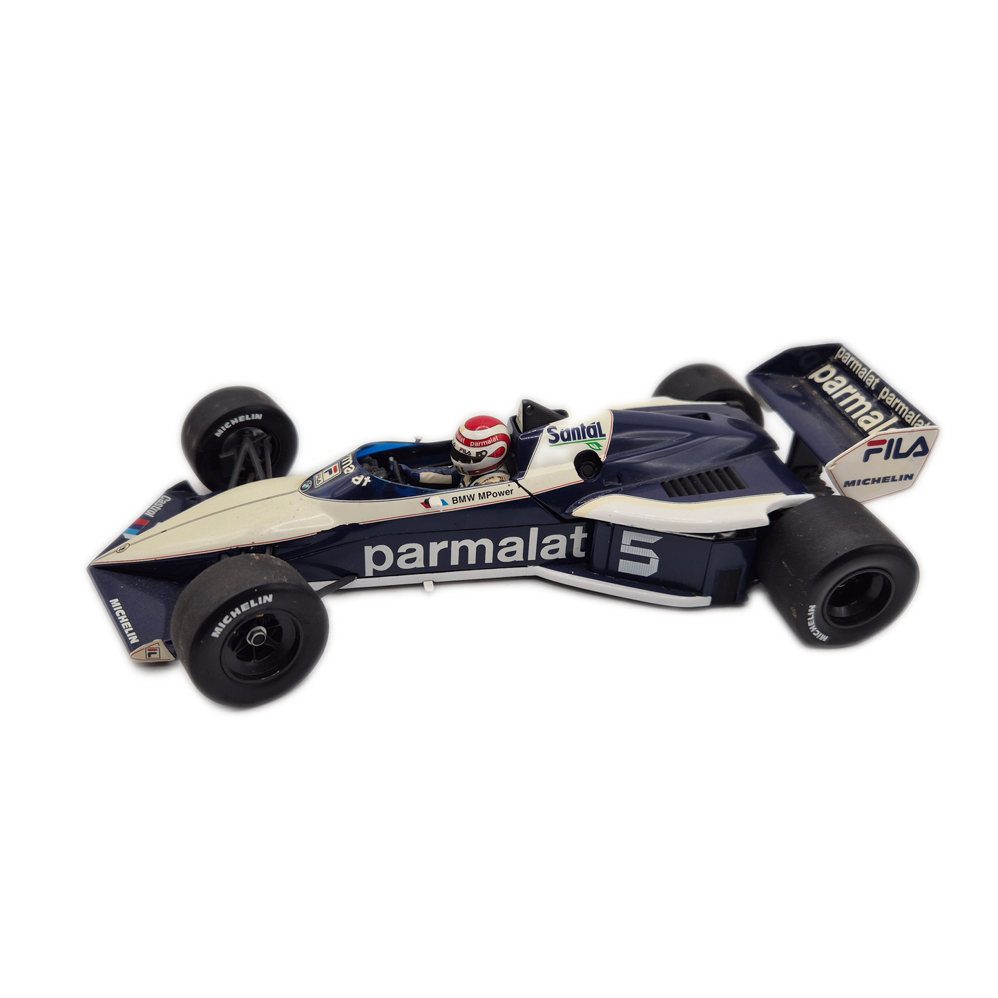 Diorama Werkstatt Hebebühne + 4x Formel 1 BMW Minichamps - Ersatzteile