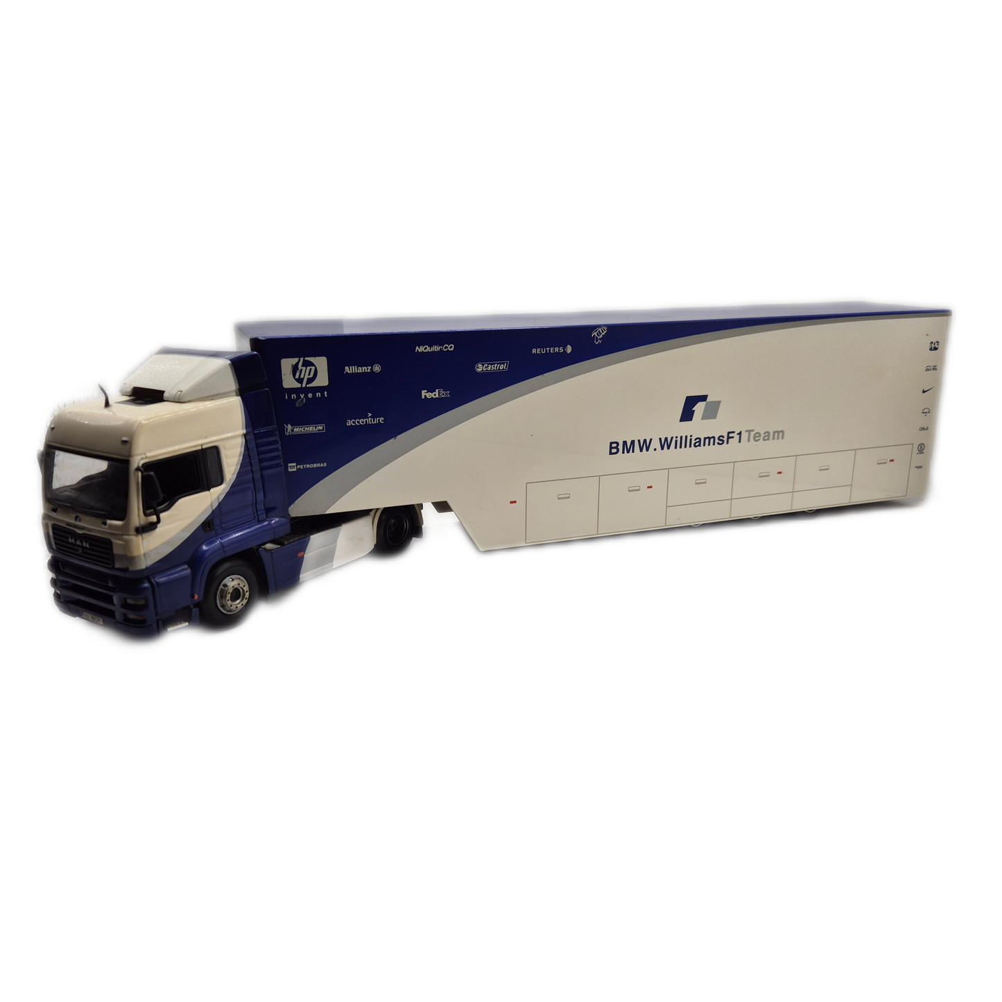 Minichamps BMW Williams F1 Team MAN - beschädigt