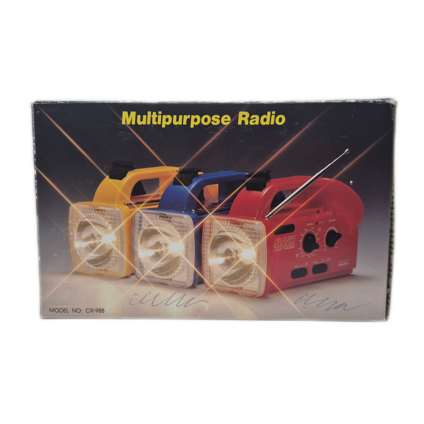 Vintage Multipurpose Radio Mehrzweckradio Model CR-988 - Wie Neu