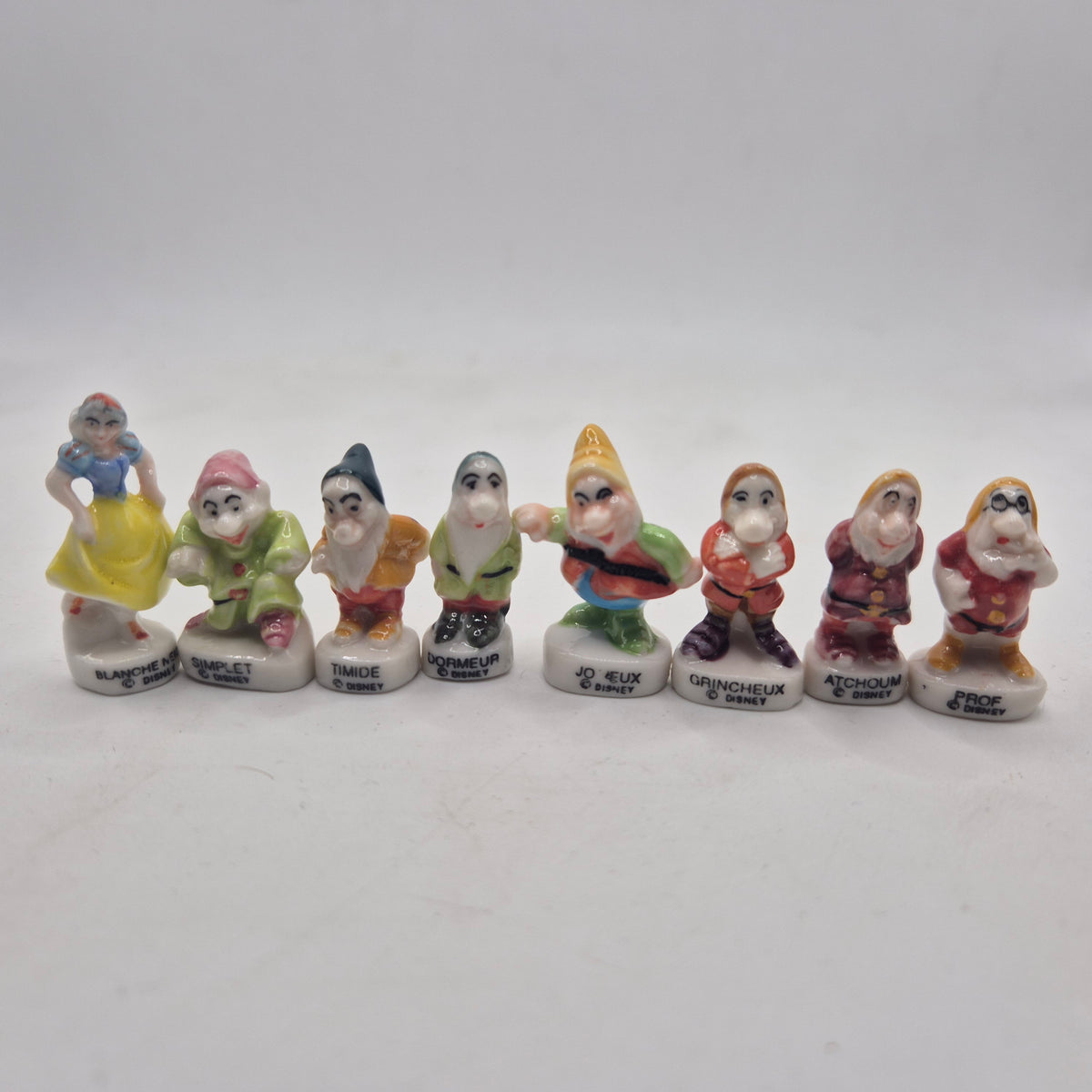 Tonkabohnen Disney 7 Zwerge Set Porzellan