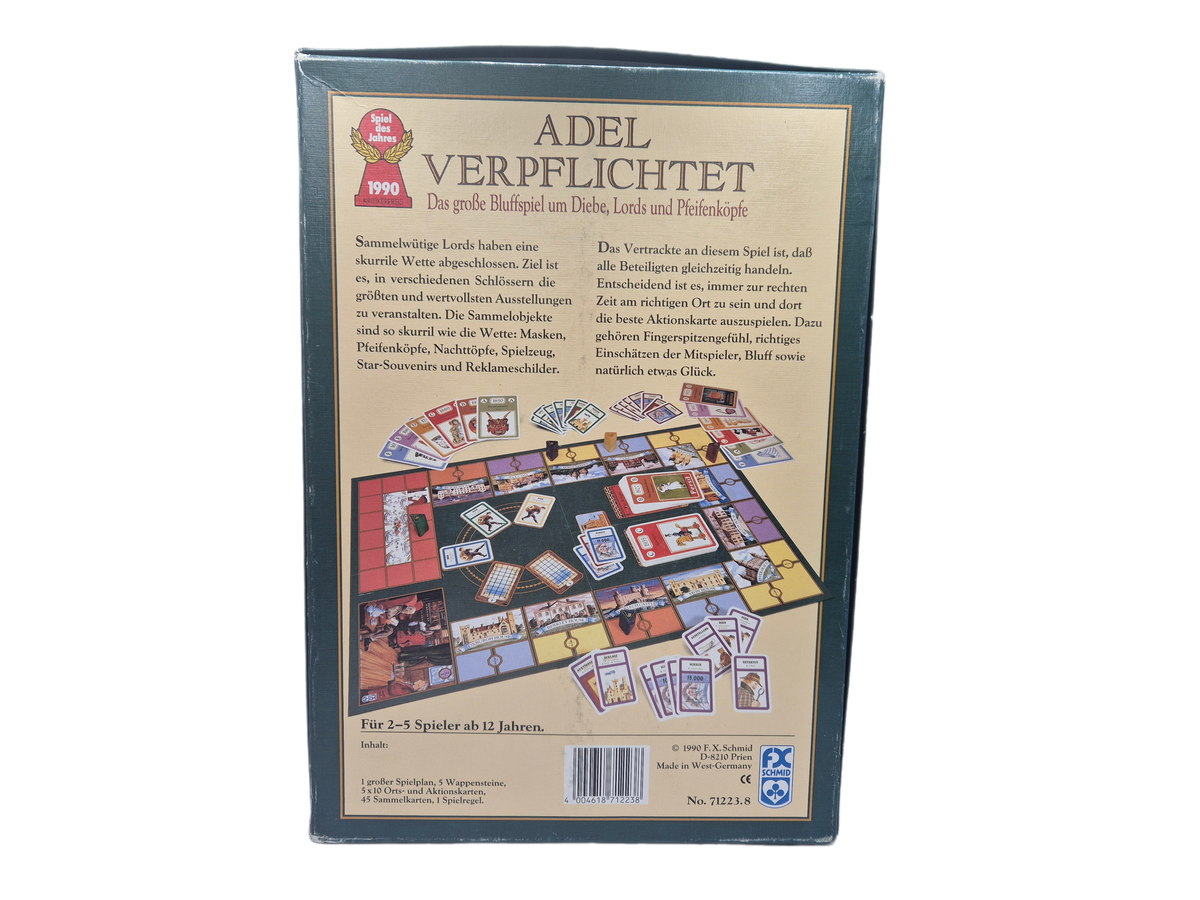 Adel Verpflichtet Das große Bluffspiel - vollständig - F.X. Schmid
