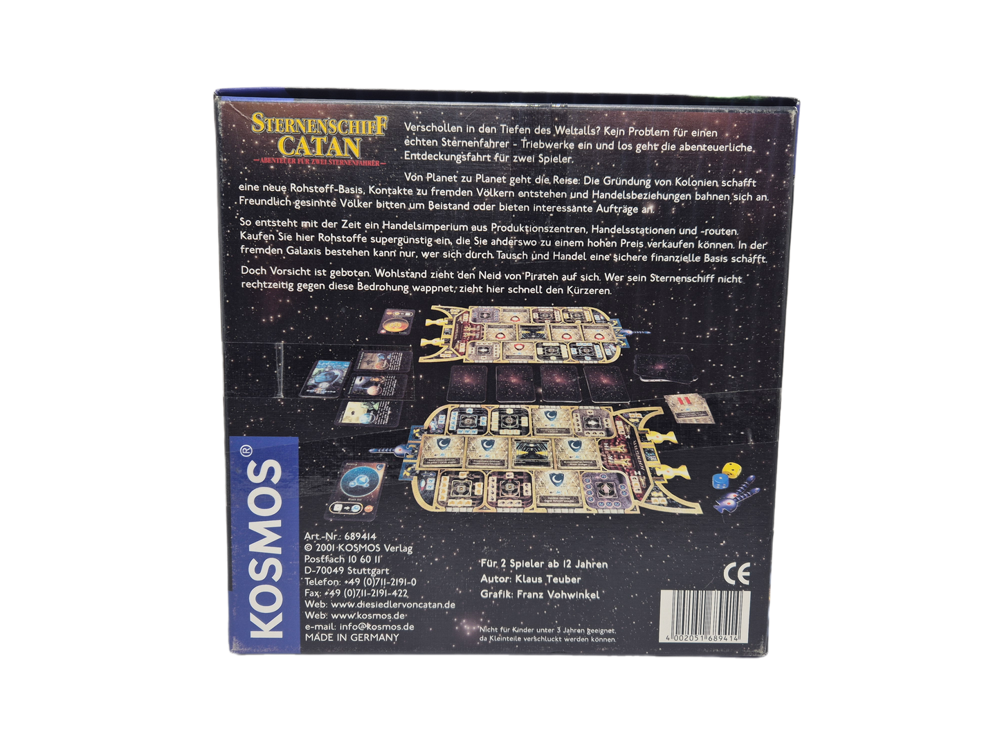 Sternenschiff Catan Abenteuer für zwei - Kosmos - vollständig