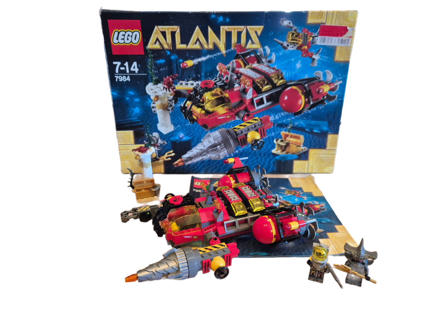 Lego 7984 - Bohr-U-Boot - Atlantis