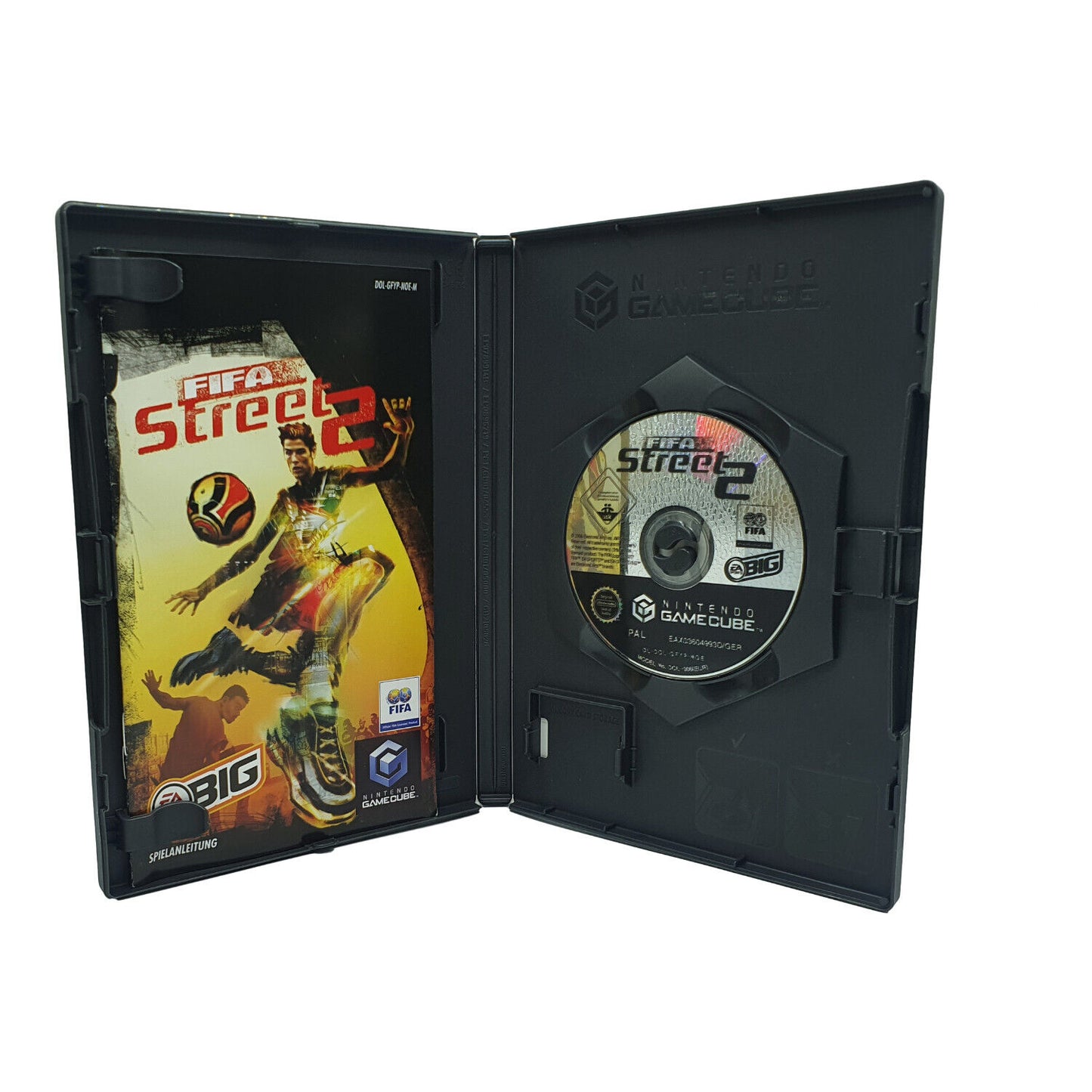 Nintendo GameCube Konsole Schwarz mit Controller und Spielen