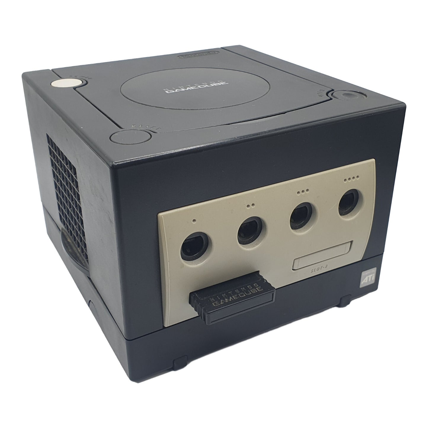 Nintendo GameCube Konsole Schwarz mit Controller und Spielen