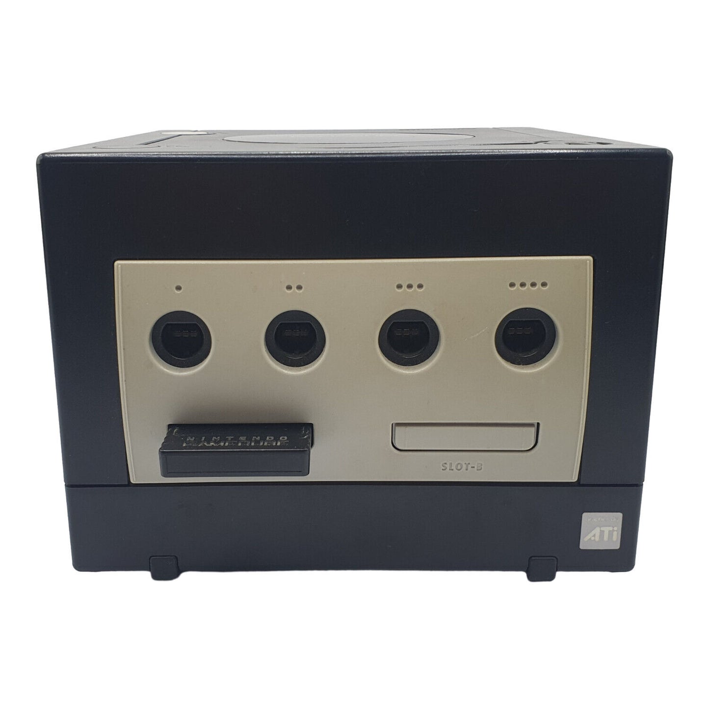 Nintendo GameCube Konsole Schwarz mit Controller und Spielen