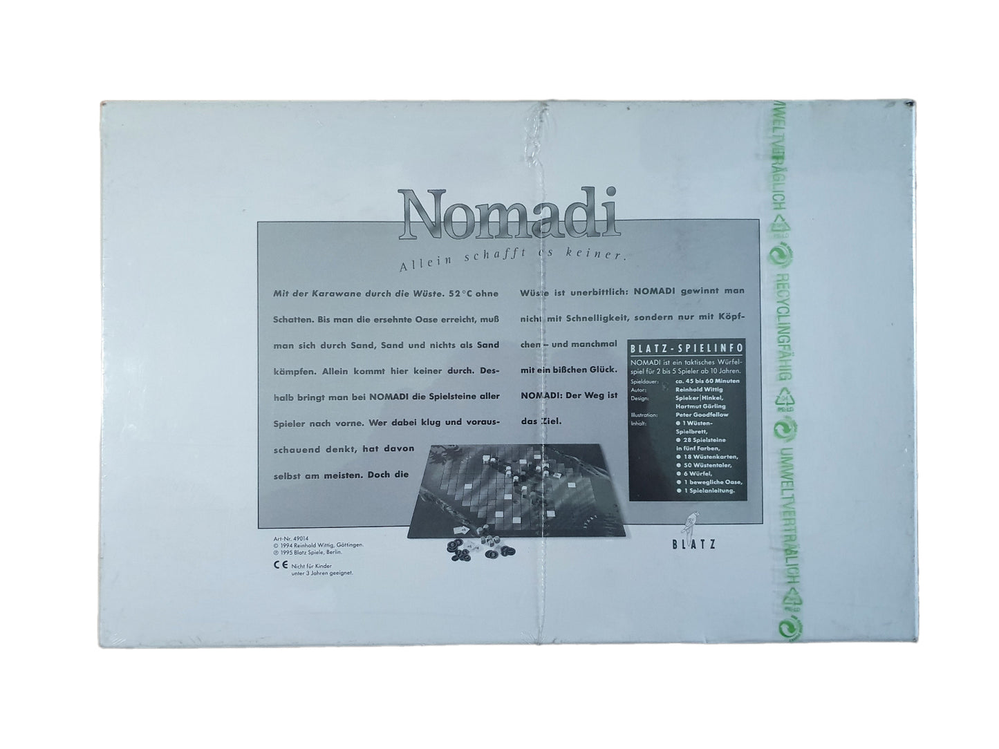 NOMADI - Allein schafft es keiner - BLATZ - Neu in Folie - SEALED