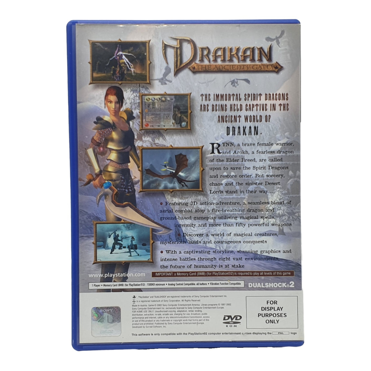 Drakan The ancients Gates – PlayStation 2