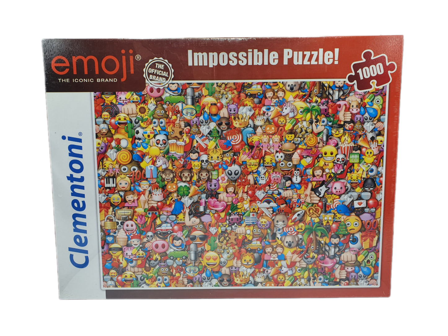 Clementoni - Impossible Puzzle - Emoji, 1000 Teile