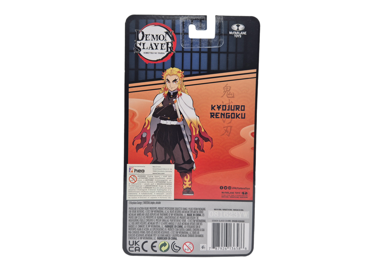 Demon Slayer Kimetsu no Yaiba Actionfigur Kyojuro Rengoku 13 cm - McFarlane Toys
