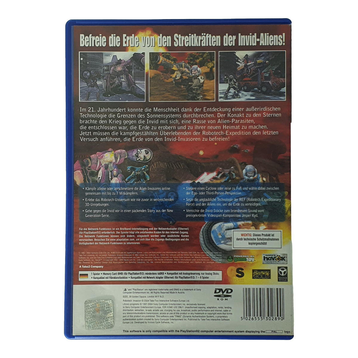 Robotech Invasion – PlayStation 2