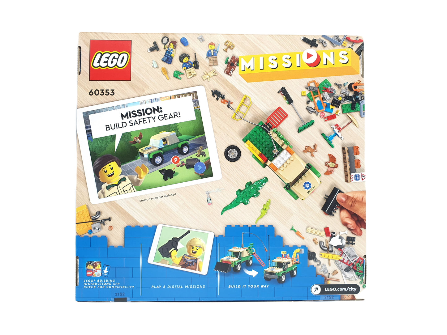 Lego 60353 - Tierrettungsmissionen – City