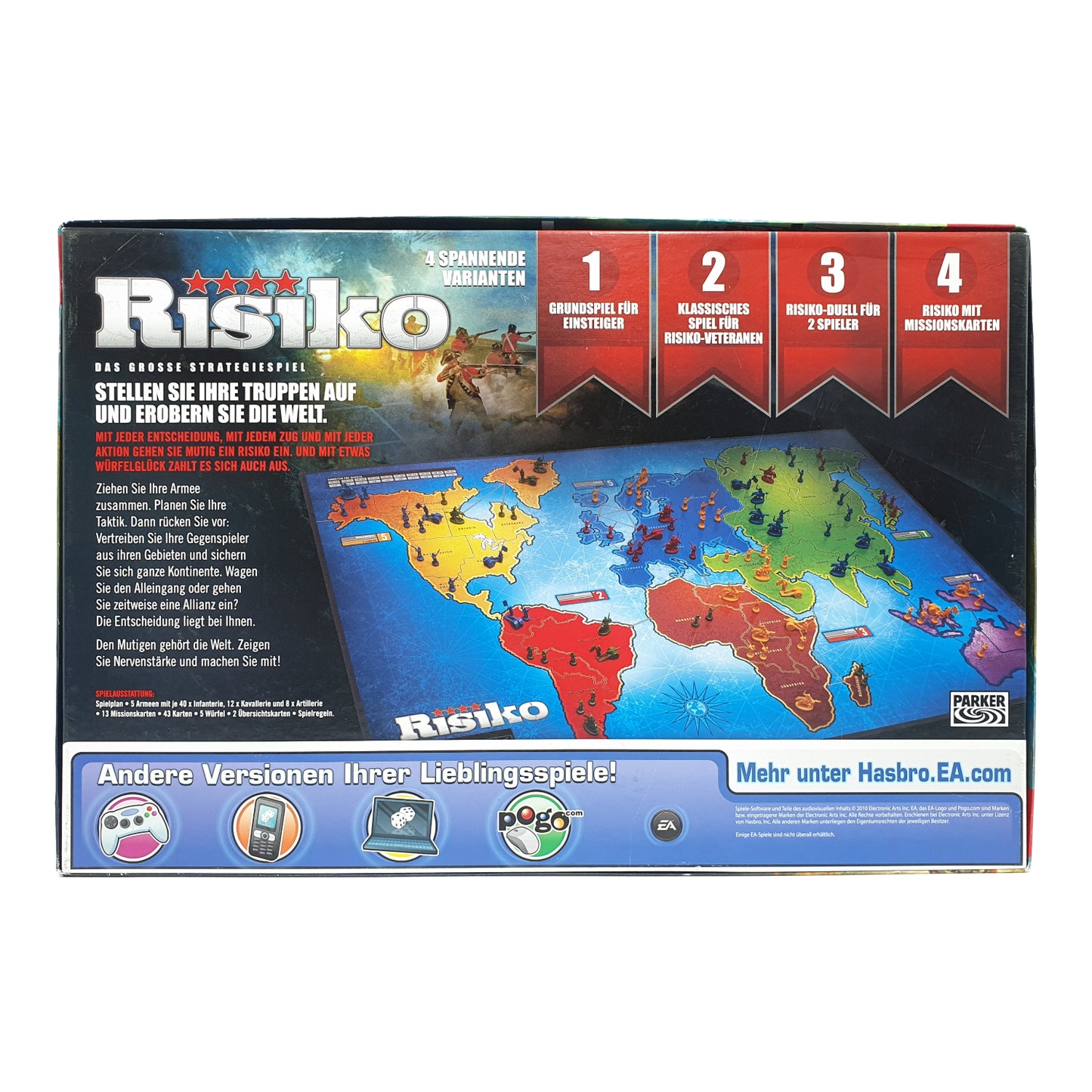 Hasbro Risiko Das Grosse Strategiespiel