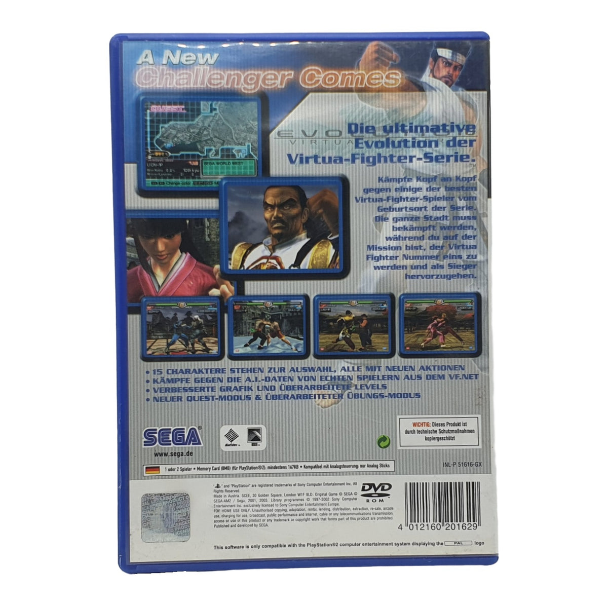 Virtua Evolution Fighter 4 – PlayStation 2 Spiel