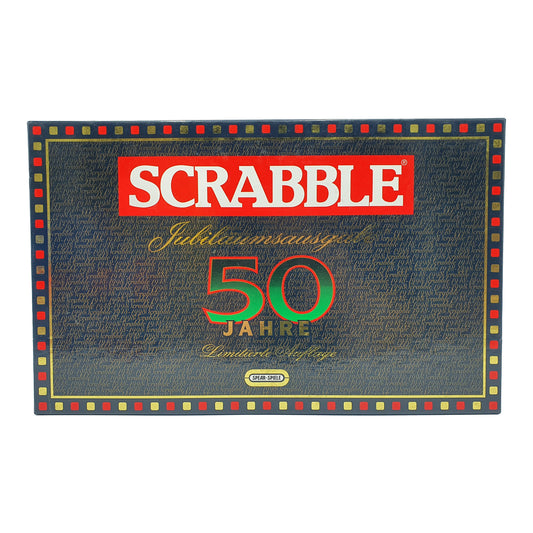Scrabble Jubiläumsausgabe 50 Jahre limitiert mit Zertifikat 1998