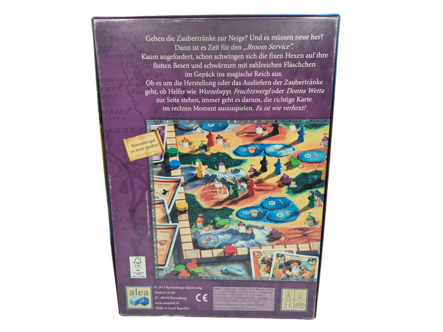 BROOM SERVICE - Brettspiel Rare, Strategy, 2015 Spiel des Jahres, Ravensburger
