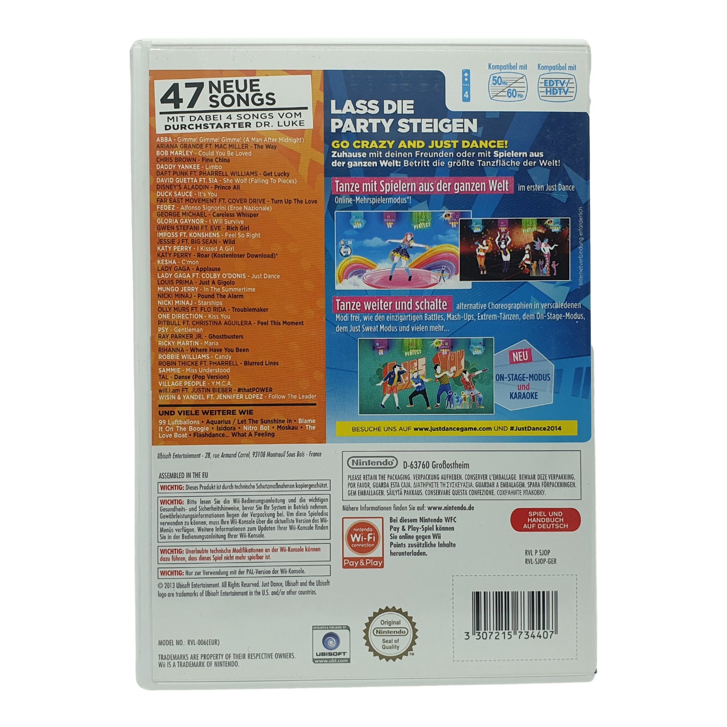 Nintendo Wii - Just Dance 2014