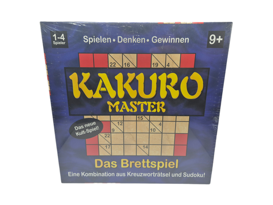 Kakuro Master Das Brettspiel Neu & OVP
