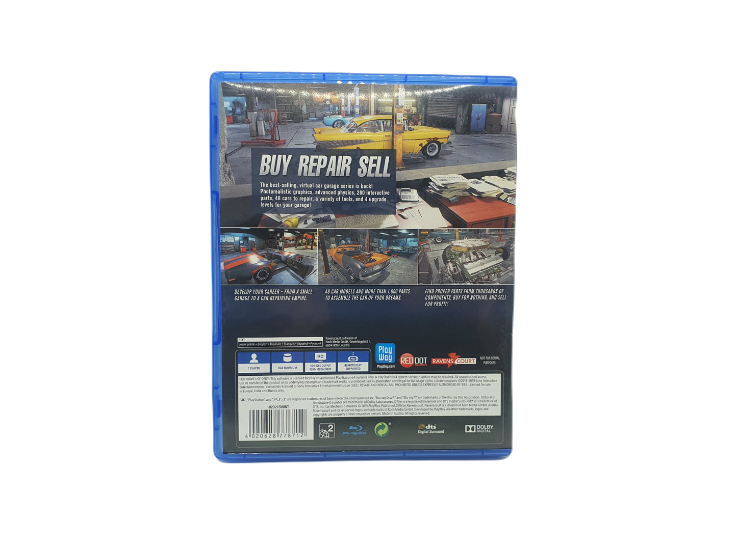 Car Mechanic Simulator – PlayStation 4 Spiel