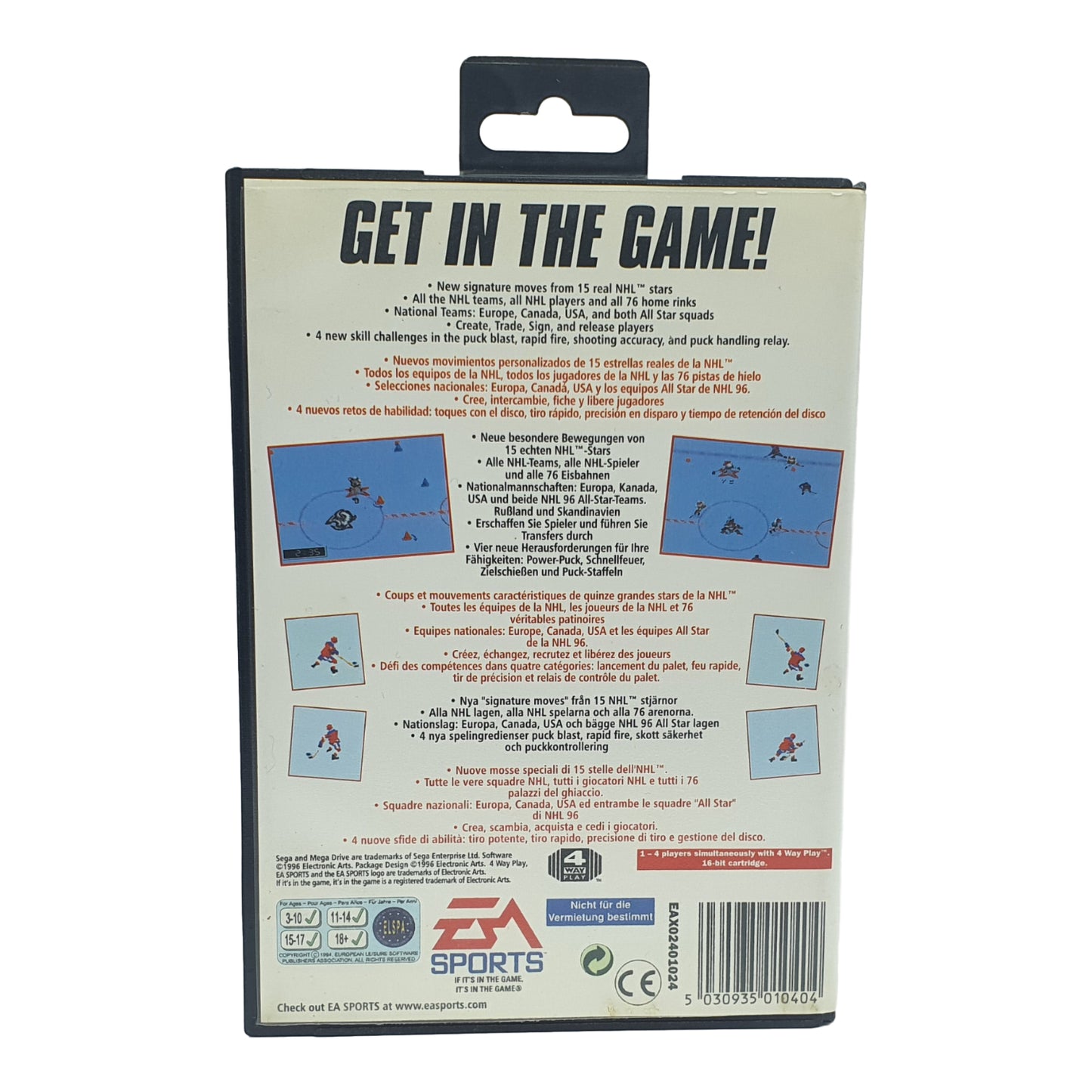 NHL 97 – Sega Mega Drive Spiel