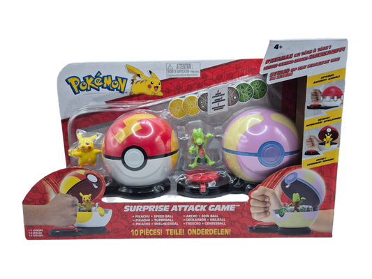 Pokémon Surprise Attack Game Pikachu vs. Geckarbor