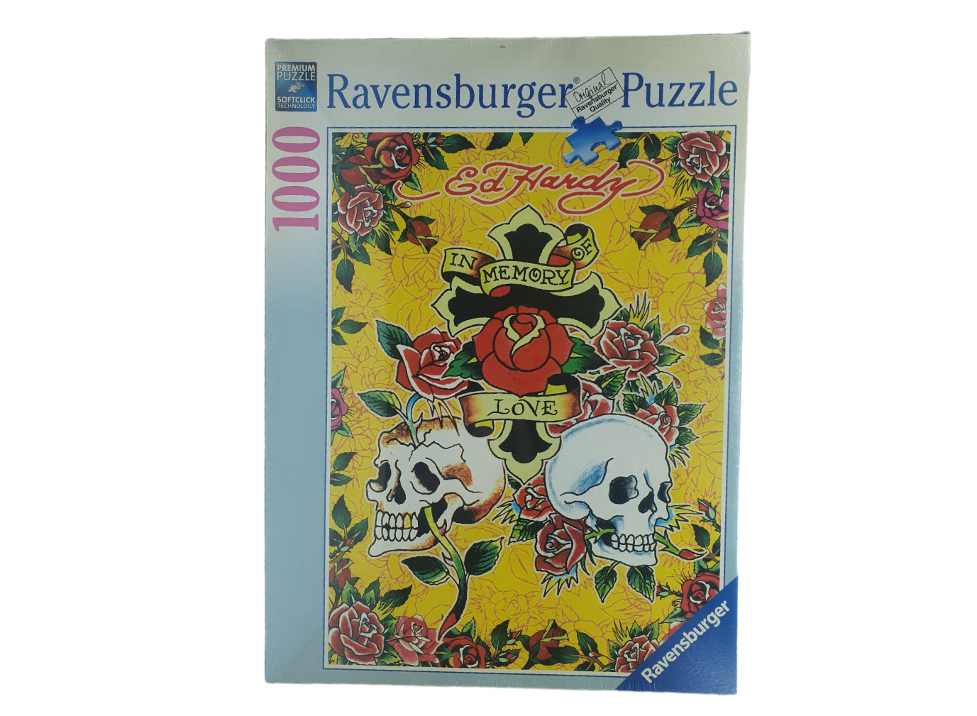 Ed Hardy In Memory of LOVE Puzzle 1000 Teile Ravensburger NEU & OVP
