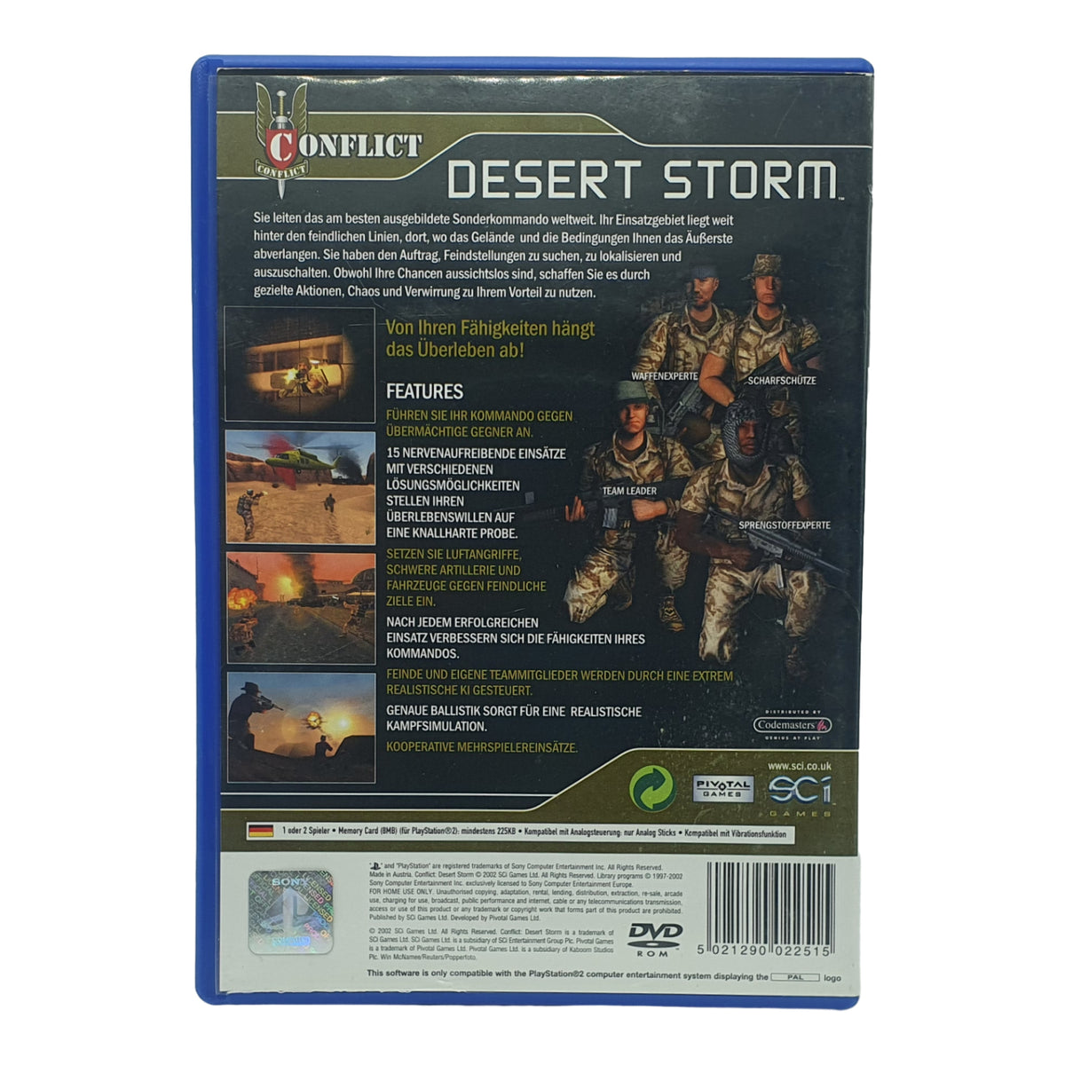 Desert Storm – PlayStation 2
