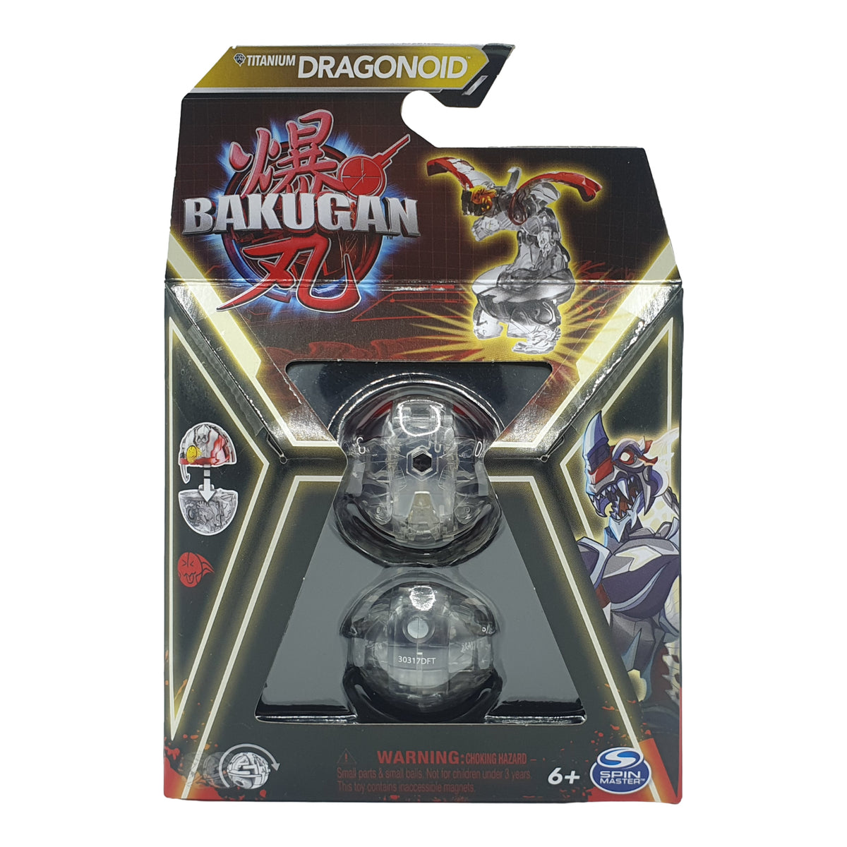 Bakugan Titanium Dragonoid Selten CHASE -Spin Master