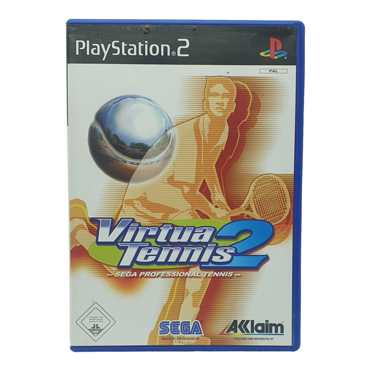 Virtual Tennis 2 – PlayStation 2 Spiel ohne Anleitung