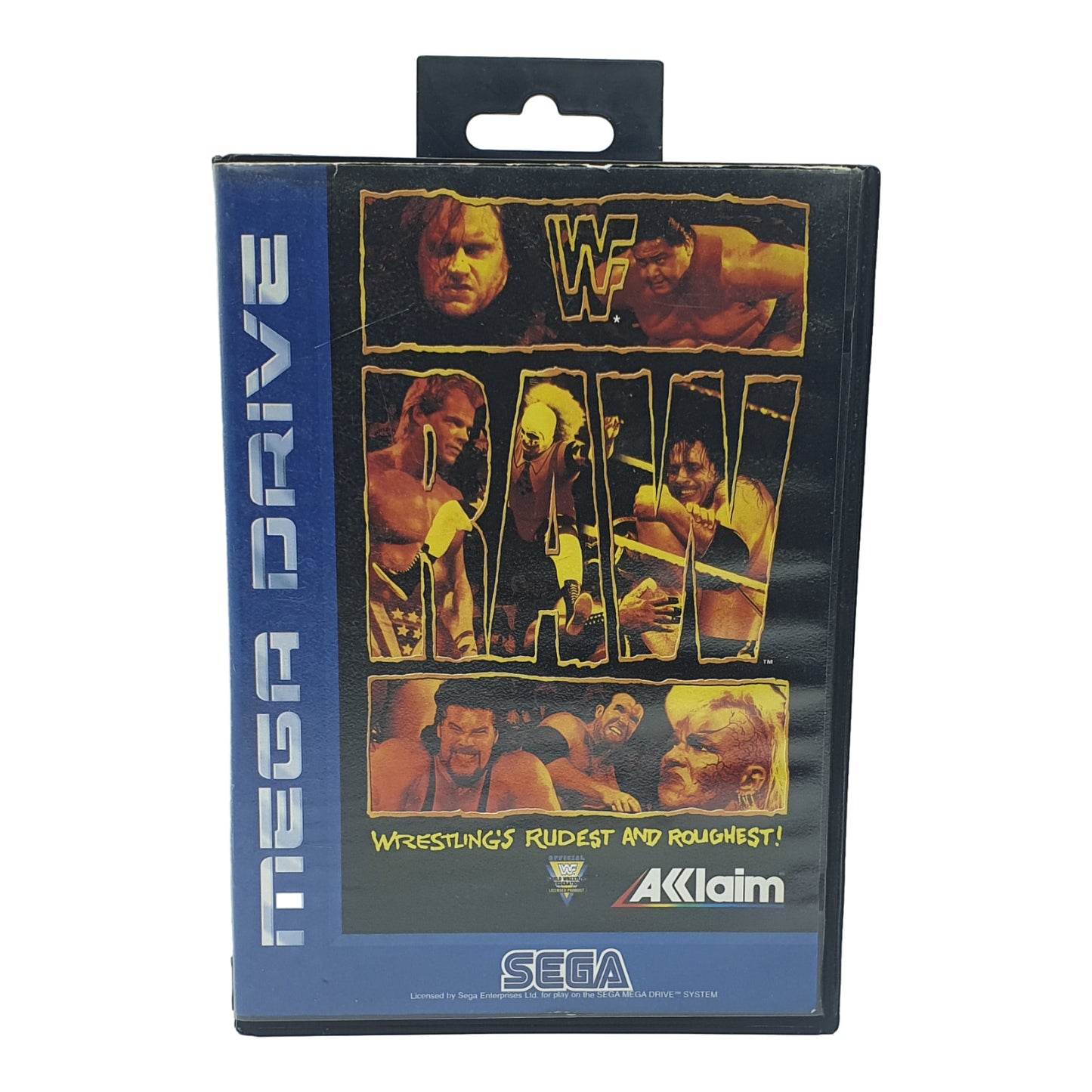 WWF Raw – Sega Mega Drive Spiel