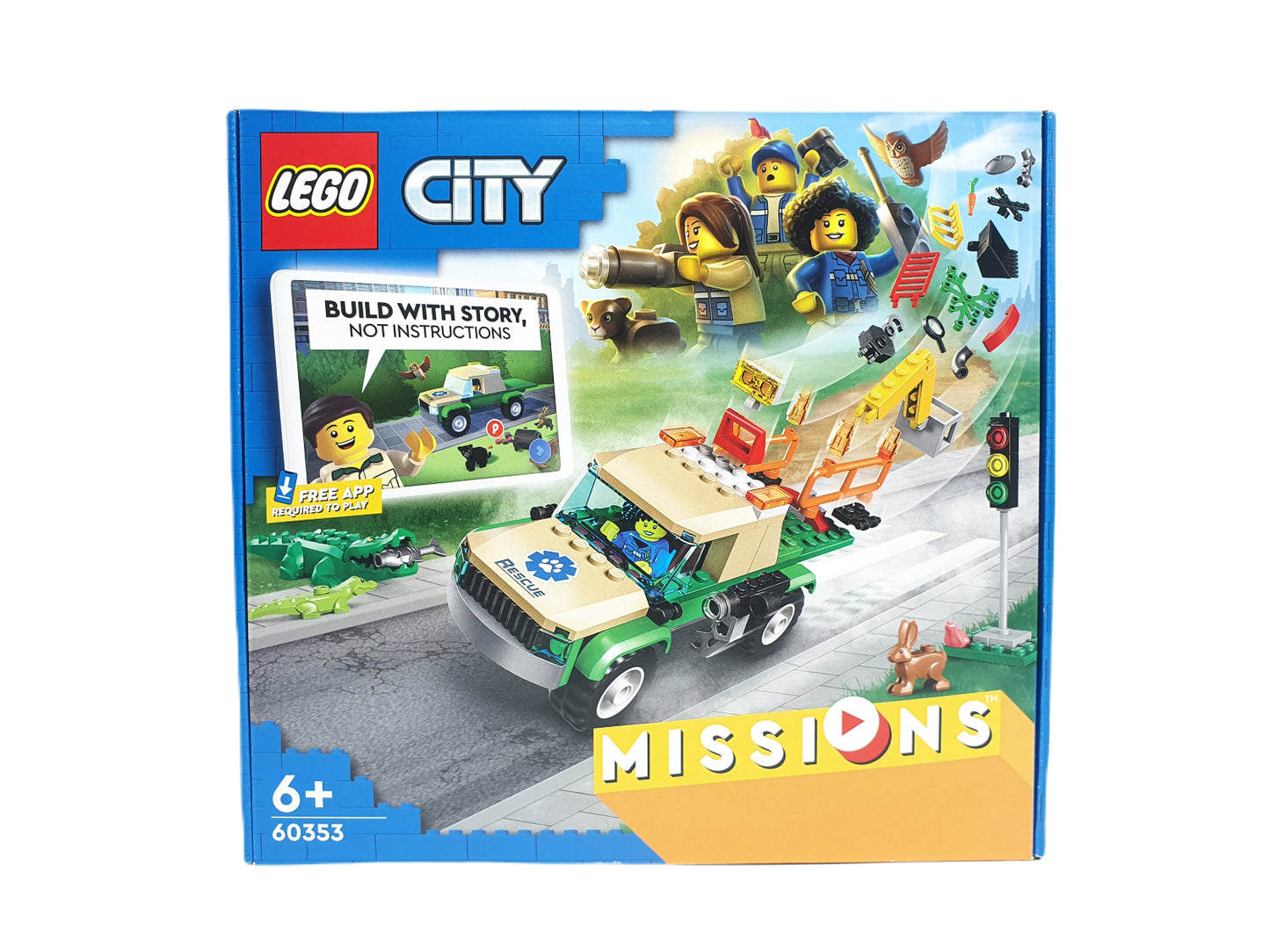Lego 60353 - Tierrettungsmissionen – City