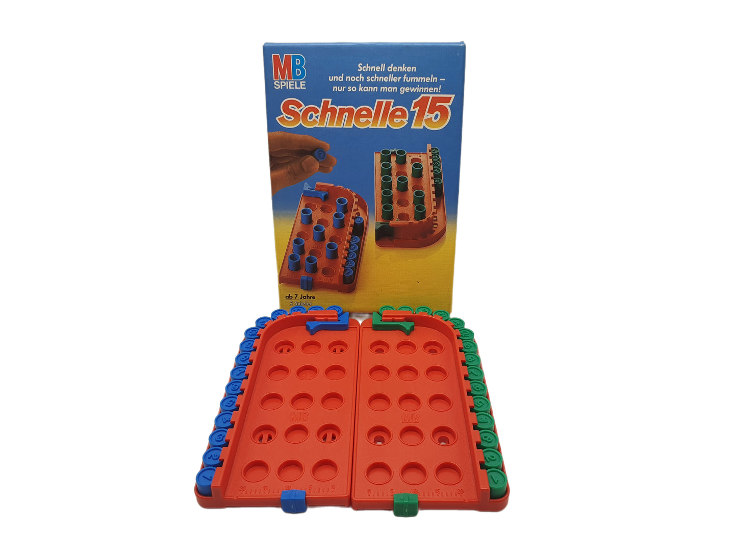 Schnelle 15 Reise Spiel 1984 von MB Spiele Gesellschaftsspiel vollständig