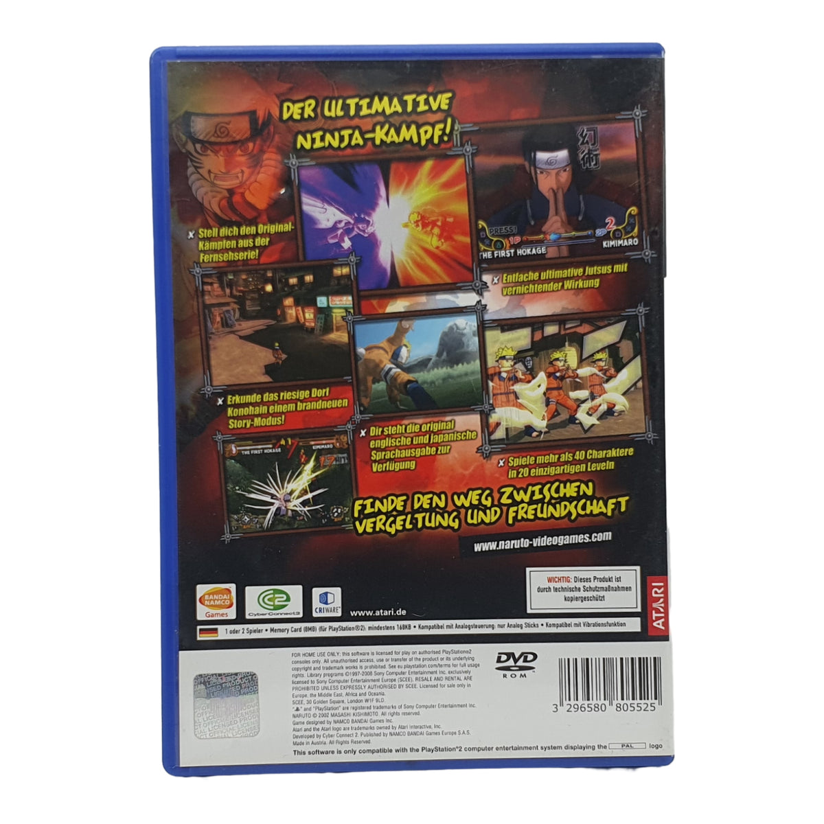 Naruto Ultimate Ninja 3 – PlayStation 2