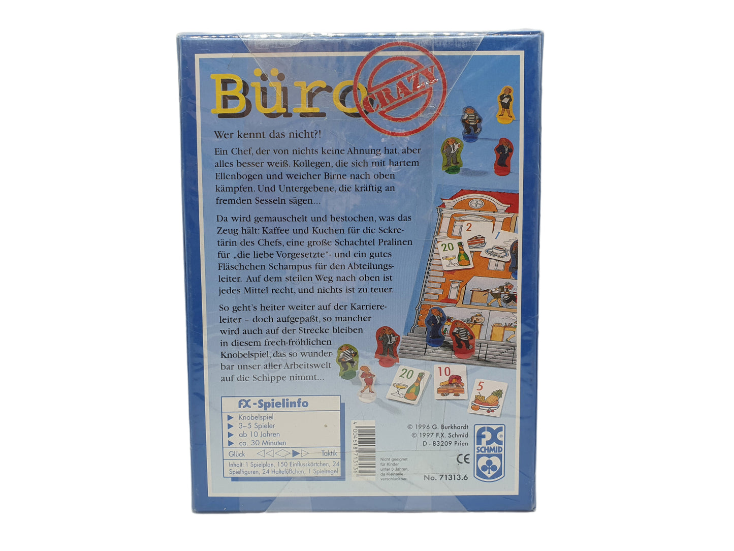 Büro Crazy 1997 - Das Spiel für leidende Angestellte F.X. Schmid 713136 /R22F7