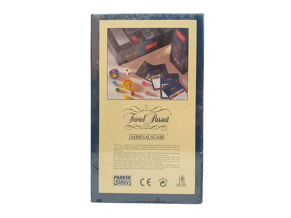 Trivial Pursuit Edition Jahresausgabe 1993 - 1500 Fragen - Parker