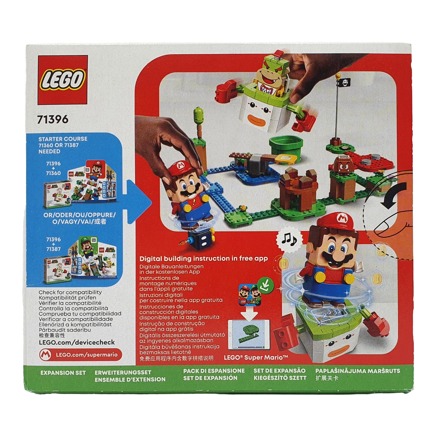 Lego 71396 - Bowser Jr‘s Clown Kutsche – Erweiterungsset – Super Mario